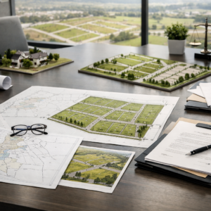 subdivisión, loteos y urbanización