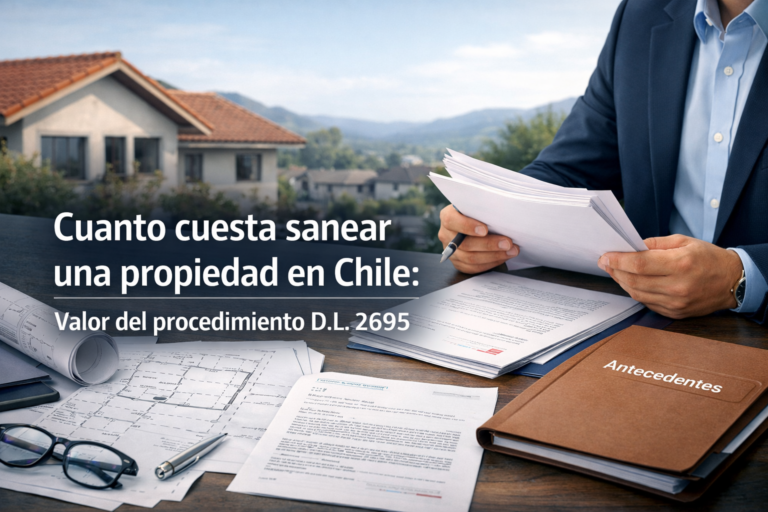 Cuanto cuesta regularizar una propiedad en chile