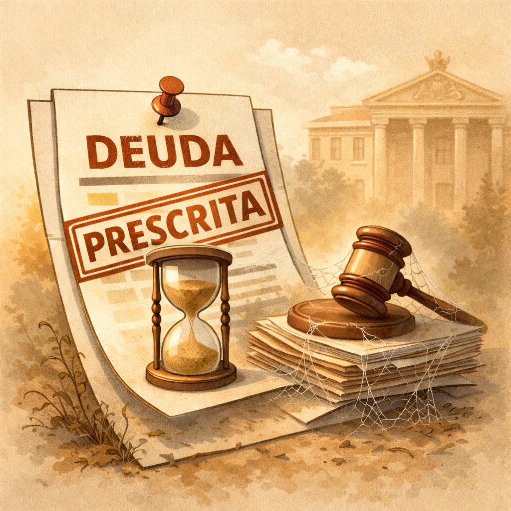 Prescripción de deudas y abandono del procedimiento