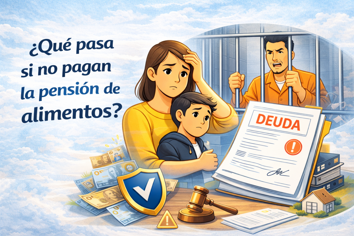 que pasa si no pagan pensión de alimentos