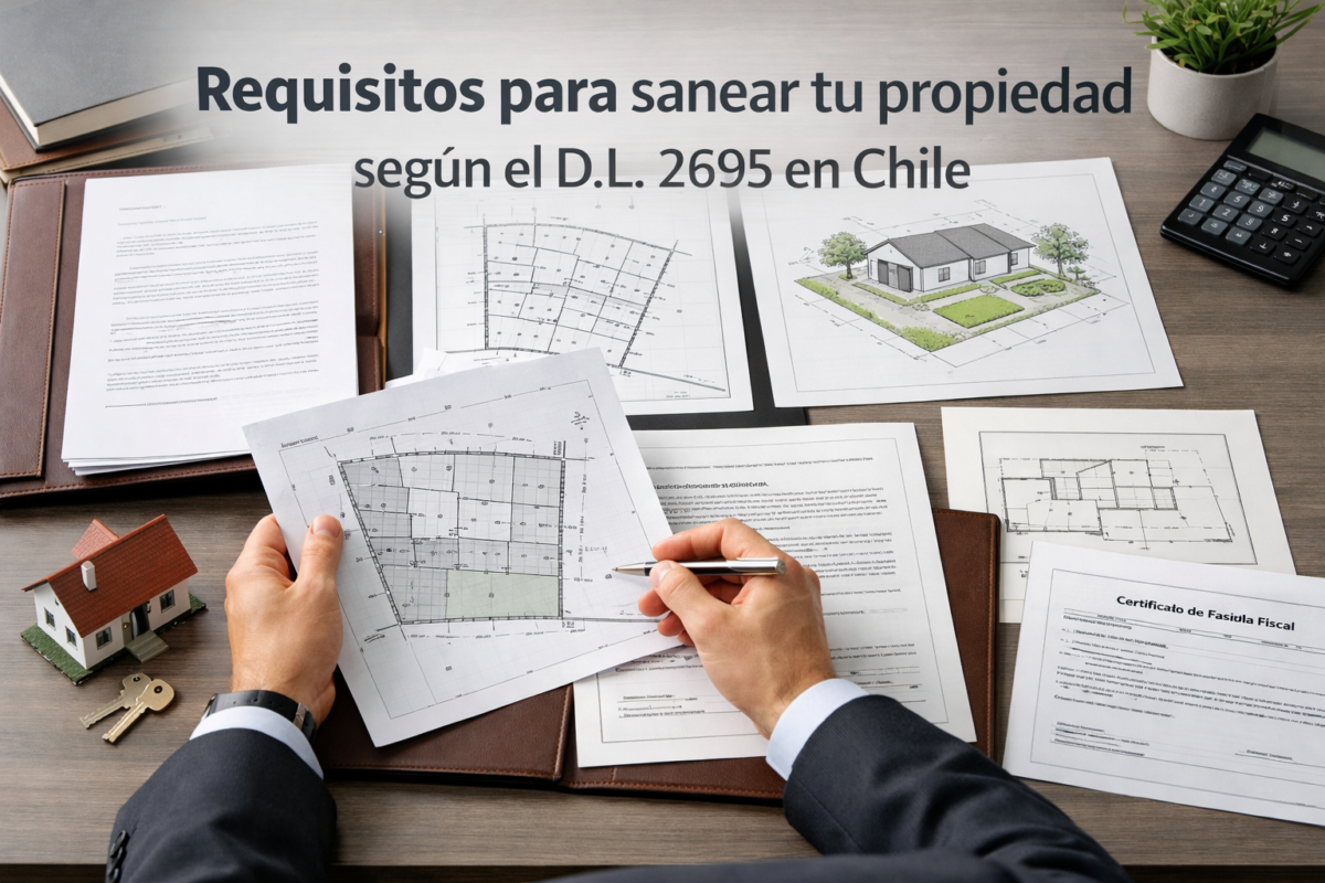 Requisitos para sanear o regularizar una propiedad en Chile - D.L. 2695 requisitos para sanear propiedad D.L. 2695