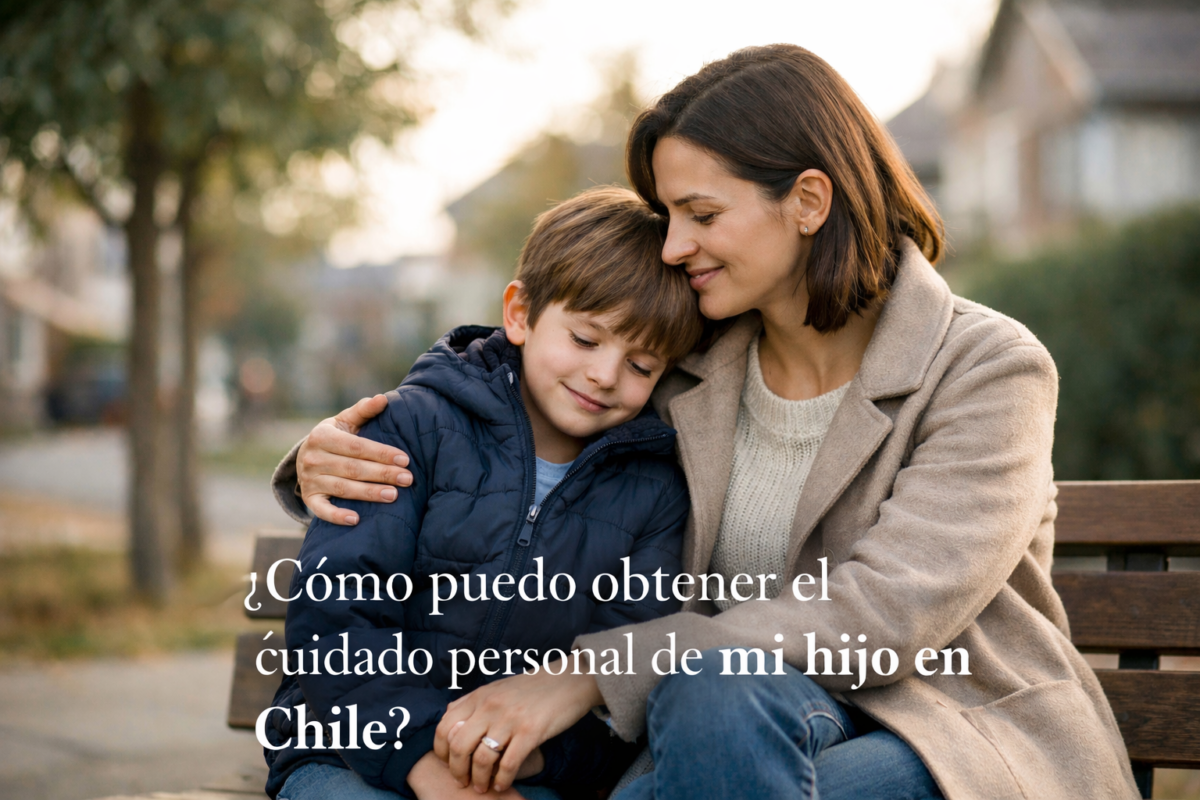 ¿Cómo obtener el cuidado personal de mi hijo en Chile? como obtener la tuición