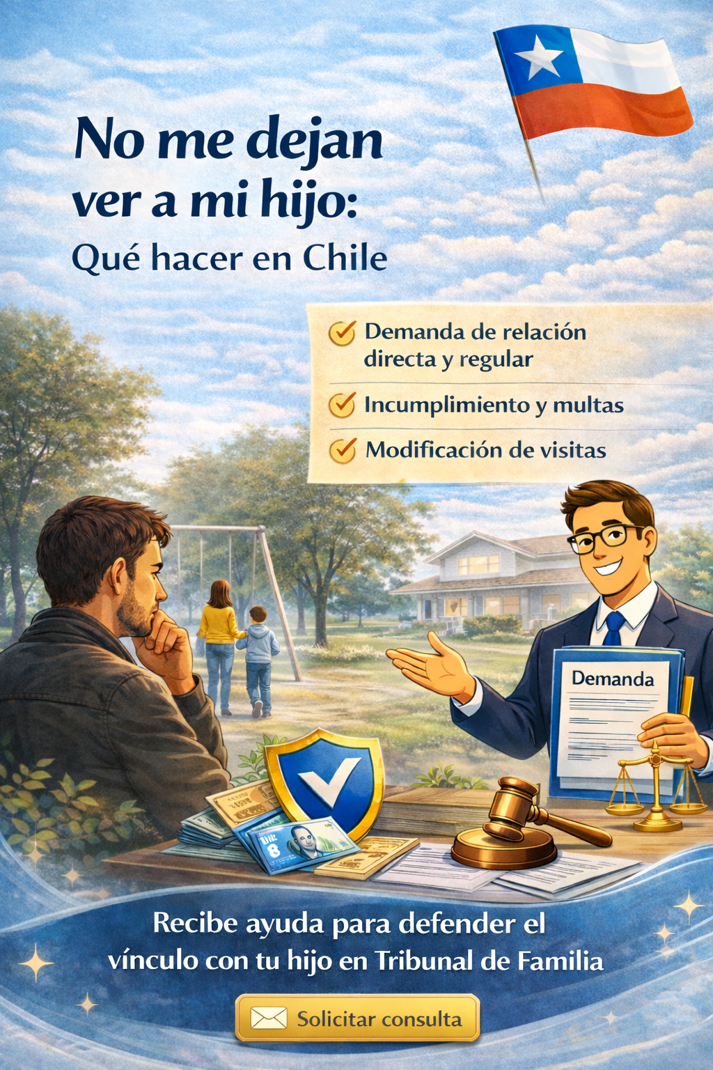 no me dejan ver a mi hijo