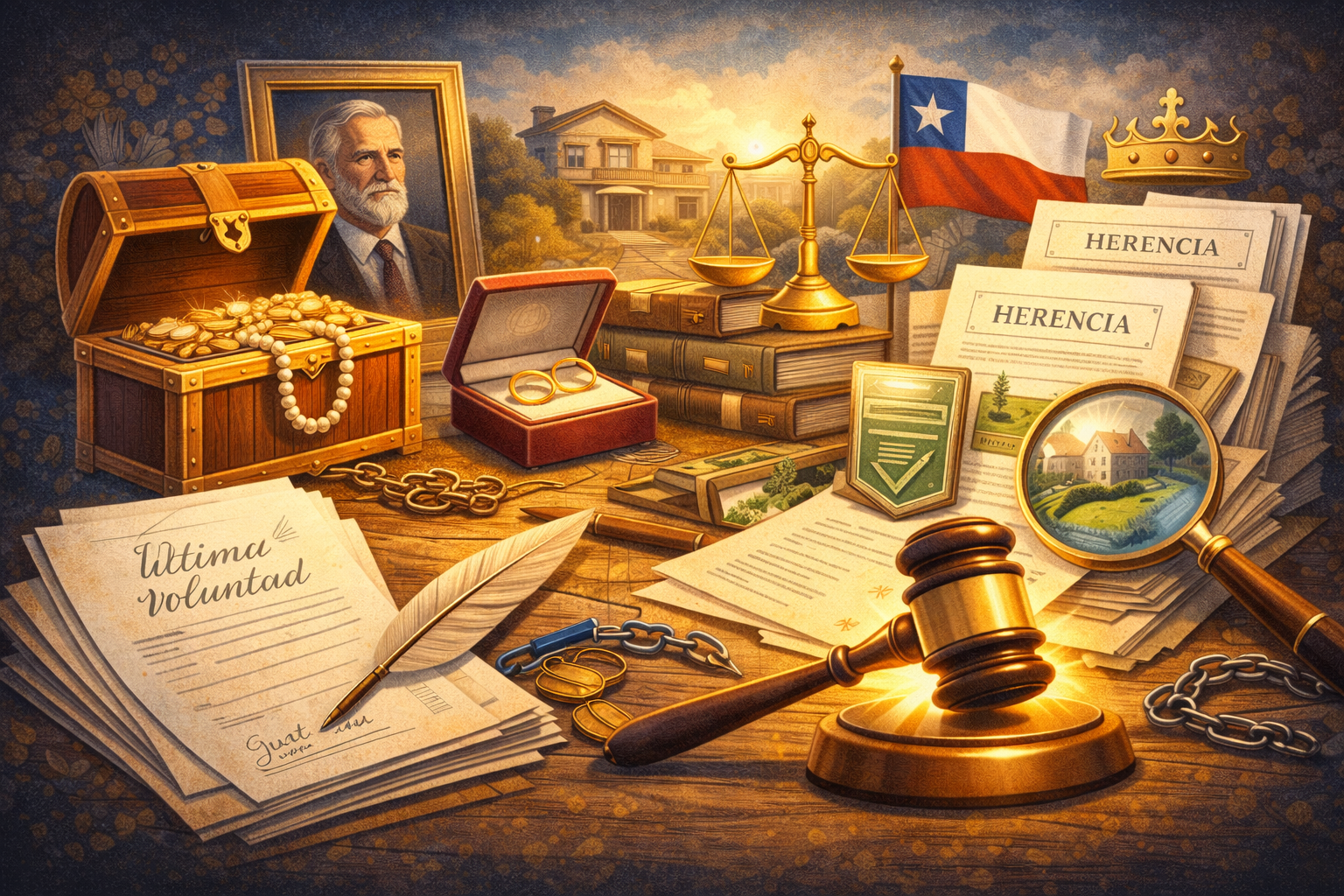 Herencias y posesión efectiva en Chile