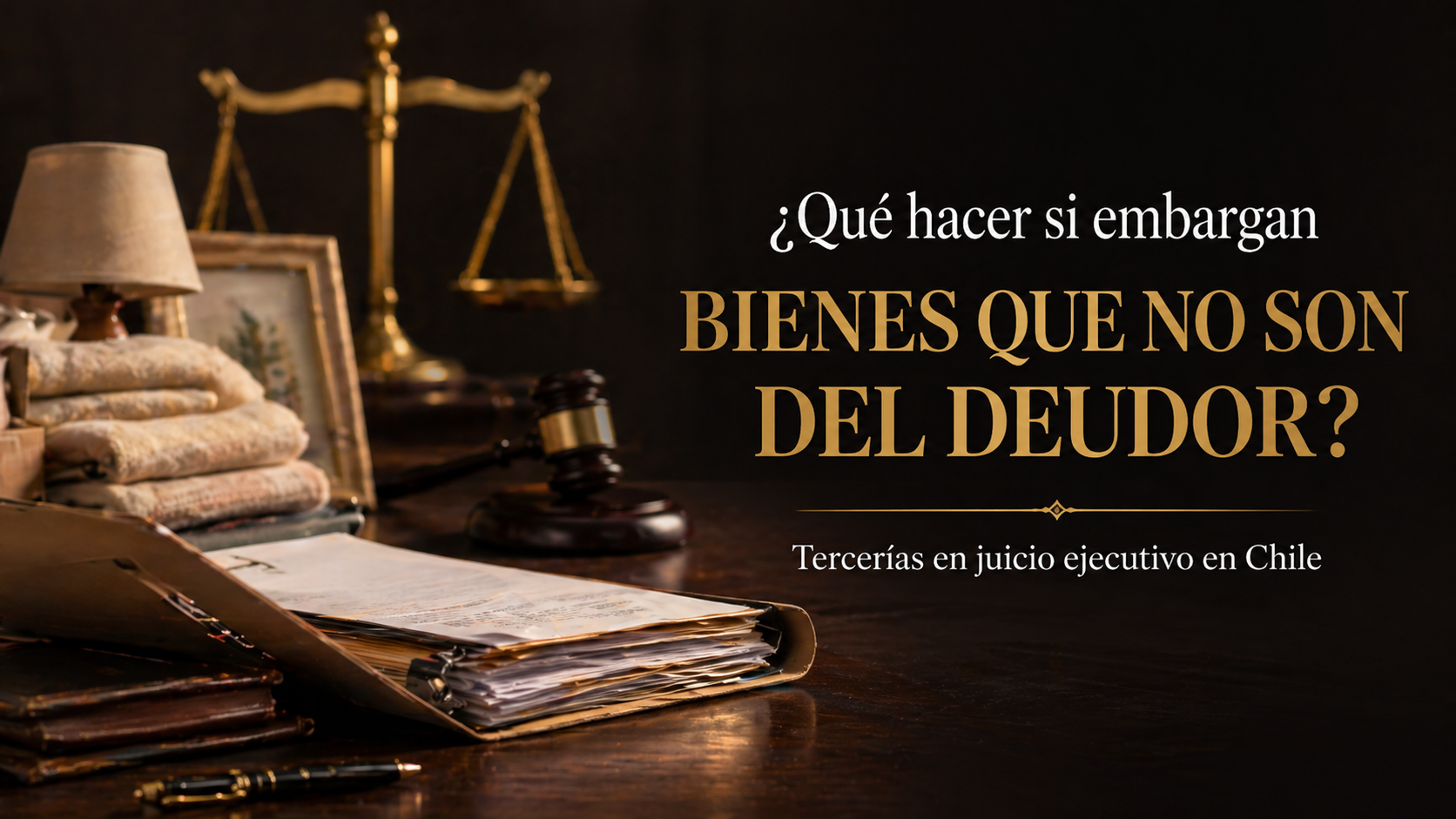 que hacer si embargan bienes que no son del deudor