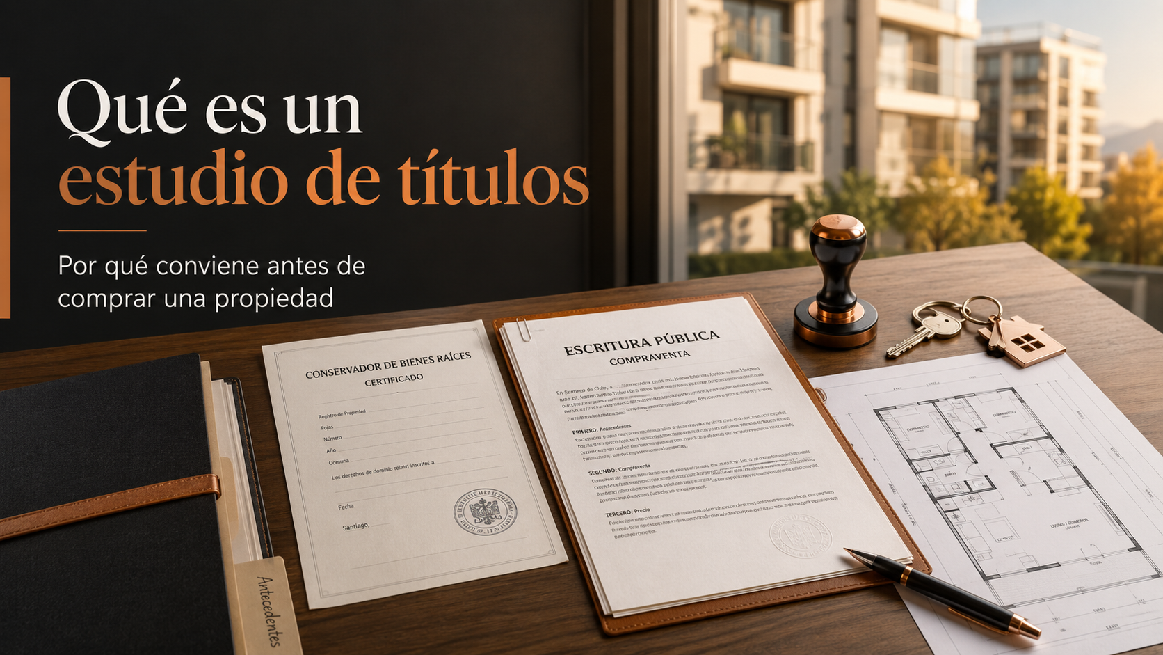 Estudio de títulos antes de comprar una propiedad en Chile