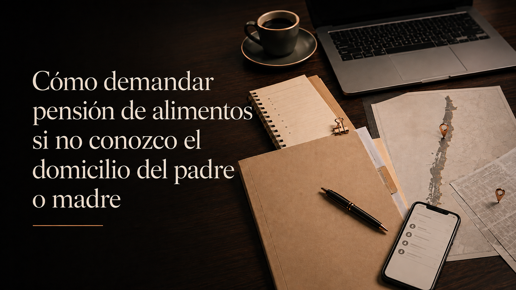 Demanda de pensión de alimentos cuando no se conoce el domicilio del padre o madre