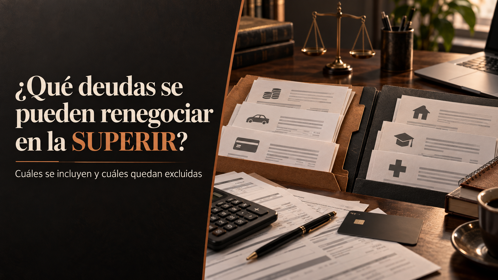 Qué deudas se pueden renegociar ante la SUPERIR y cuáles están excluidas en Chile